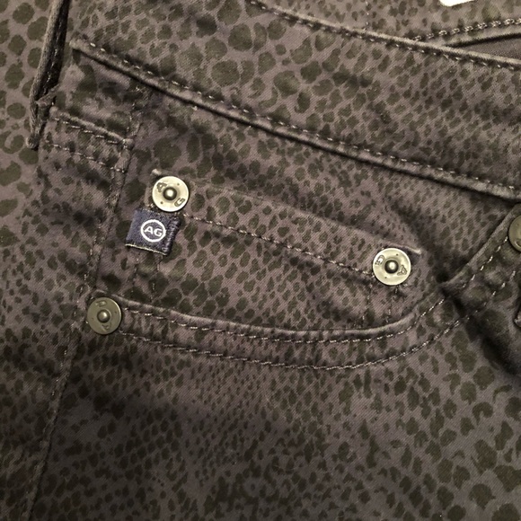 AG Adriano Goldscmied Animal Print The Legging Super Skinny Fit Jean - Picture 8 of 16